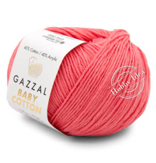 Gazzal Baby Cotton 3435 Пыльная роза