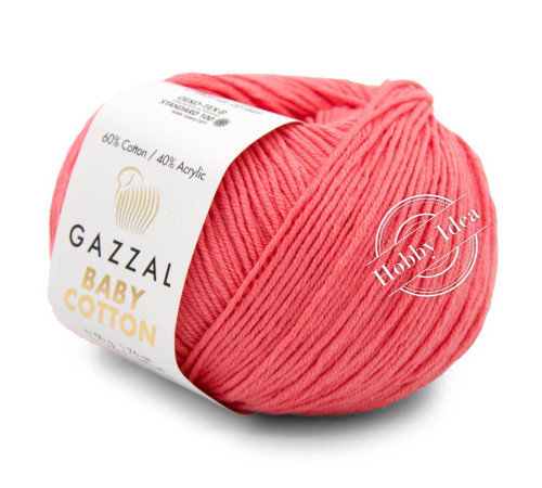 Gazzal Baby Cotton 3435 Пыльная роза