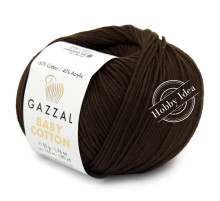 Gazzal Baby Cotton 3436 Шоколад