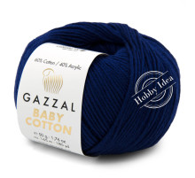 Gazzal Baby Cotton 3438 Темно-синий