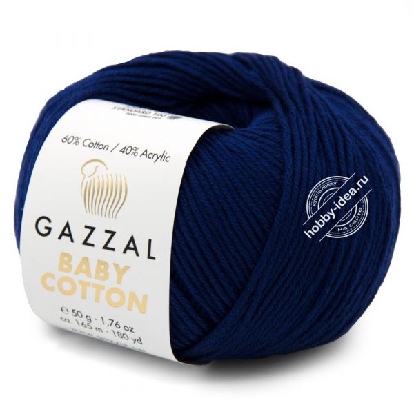 Gazzal Baby Cotton 3438 Темно-синий из категории Gazzal Baby Cotton