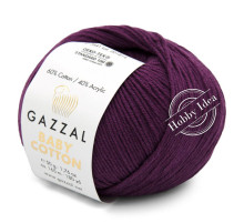 Gazzal Baby Cotton 3441 Сливовый