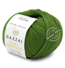 Gazzal Baby Cotton 3449 Травяной