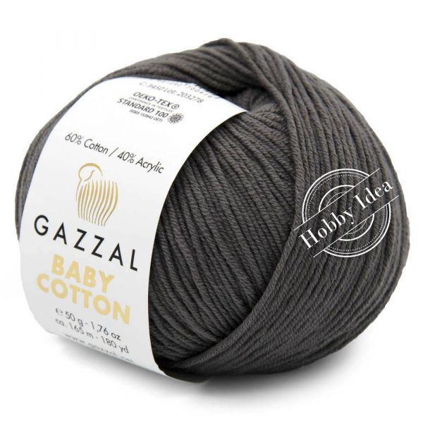 Gazzal Baby Cotton 3450 Тёмно-серый из категории Gazzal Baby Cotton
