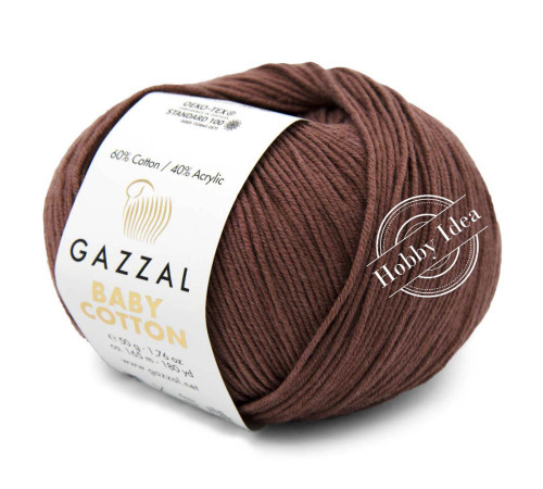 Gazzal Baby Cotton 3455 Какао