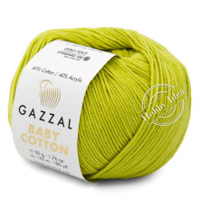 Gazzal Baby Cotton 3457 Фисташковый