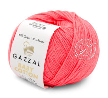 Gazzal Baby Cotton 3460 Неоновый розовый