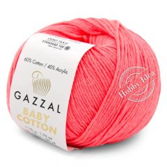 Gazzal Baby Cotton 3460 Неоновый розовый