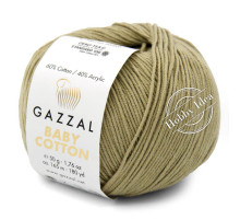 Gazzal Baby Cotton 3464 Мокрый песок