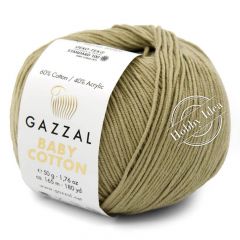 Gazzal Baby Cotton 3464 Мокрый песок