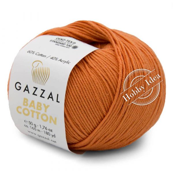 Gazzal Baby Cotton 3465 Медный из категории Gazzal Baby Cotton