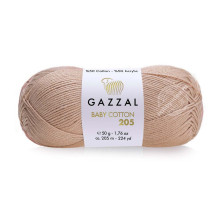 Gazzal Baby Cotton 205 500 Карамель