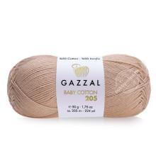 Gazzal Baby Cotton 205 500 Карамель