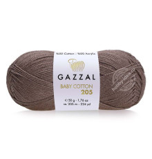 Gazzal Baby Cotton 205 501 Коричневый
