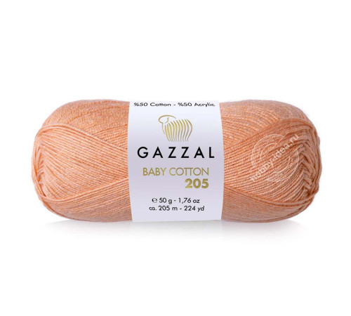 Gazzal Baby Cotton 205 503 Персиковый