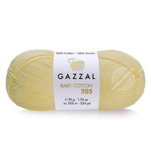Gazzal Baby Cotton 205 504 Бледно-жёлтый