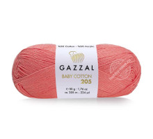 Gazzal Baby Cotton 205 506 Бледно-коралловый