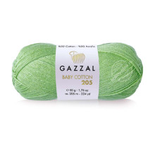 Gazzal Baby Cotton 205 508 Салатный