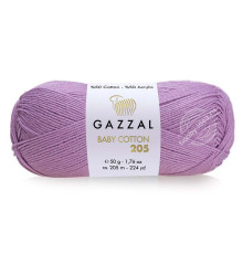 Gazzal Baby Cotton 205 510 Сиреневый