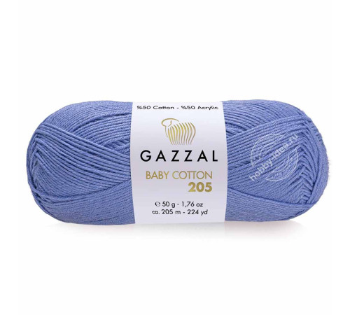 Gazzal Baby Cotton 205 512 Сине-фиолетовый