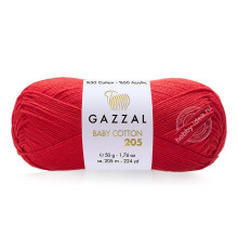 Gazzal Baby Cotton 205 515 Красный