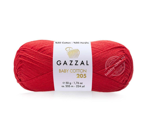Gazzal Baby Cotton 205 515 Красный