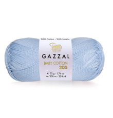 Gazzal Baby Cotton 205 519 Голубой