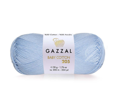 Gazzal Baby Cotton 205 519 Голубой
