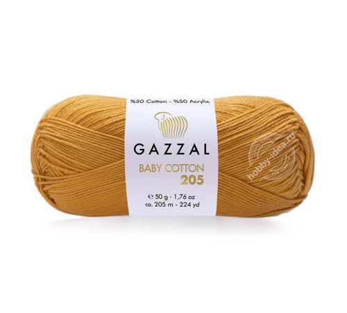Gazzal Baby Cotton 205 522 Охра