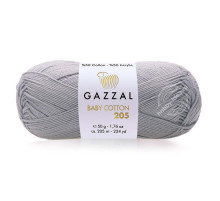 Gazzal Baby Cotton 205 525 Серый