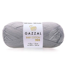 Gazzal Baby Cotton 205 525 Серый
