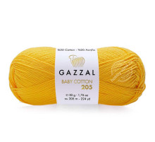 Gazzal Baby Cotton 205 527 Жёлтый