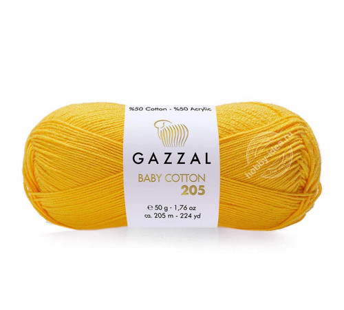 Gazzal Baby Cotton 205 527 Жёлтый