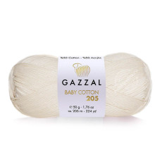 Gazzal Baby Cotton 205 530 Экрю