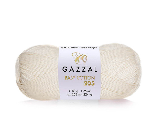 Gazzal Baby Cotton 205 530 Экрю