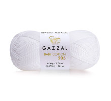 Gazzal Baby Cotton 205 532 Белый
