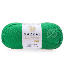 Gazzal Baby Cotton 205 537 Зелёный