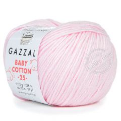 Gazzal Baby Cotton 25 3411 Нежно-розовый