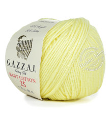 Gazzal Baby Cotton 25 3413 Светло-желтый