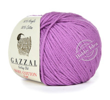 Gazzal Baby Cotton 25 3414 Фиалковый