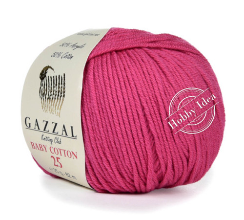 Gazzal Baby Cotton 25 3415 Малиновый