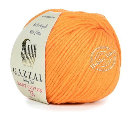 Gazzal Baby Cotton 25 3416 Папайа