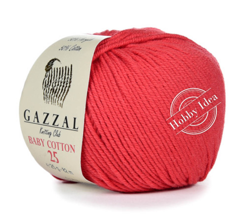 Gazzal Baby Cotton 25 3418 Коралловый