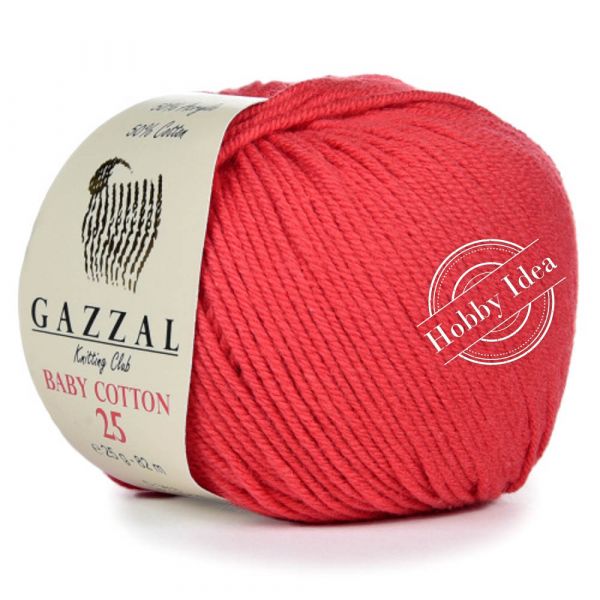 Gazzal Baby Cotton 25 3418 Коралловый из категории Gazzal Baby Cotton 25