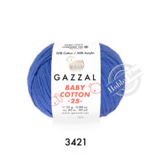 Gazzal Baby Cotton 25 3421 Электрик