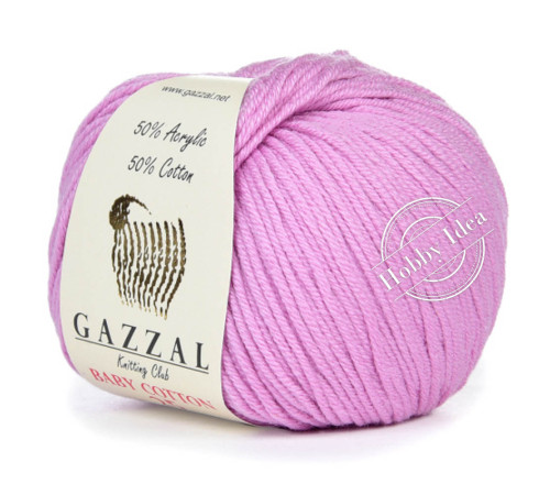 Gazzal Baby Cotton 25 3422 Розовый