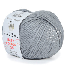 Gazzal Baby Cotton 25 3430 Серый