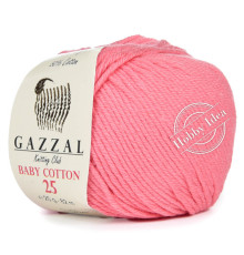 Gazzal Baby Cotton 25 3435 Пыльная роза