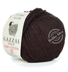 Gazzal Baby Cotton 25 3436 Шоколад