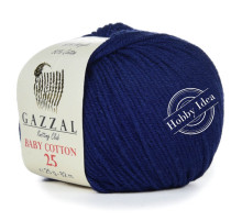 Gazzal Baby Cotton 25 3438 Темно-синий